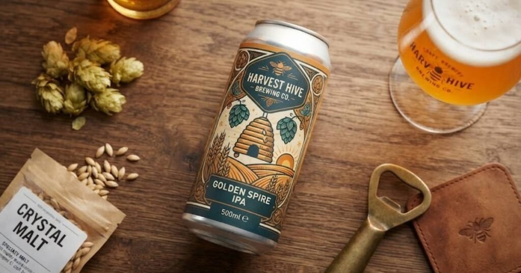 A Craft Beer Can (Tall 500ml Format)