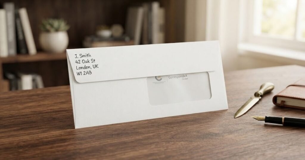A Standard Envelope (DL Size)