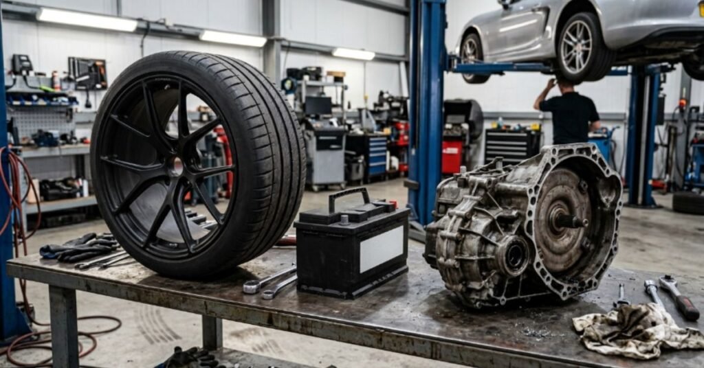 Automotive — Car Parts and Components Weighing 25 kg