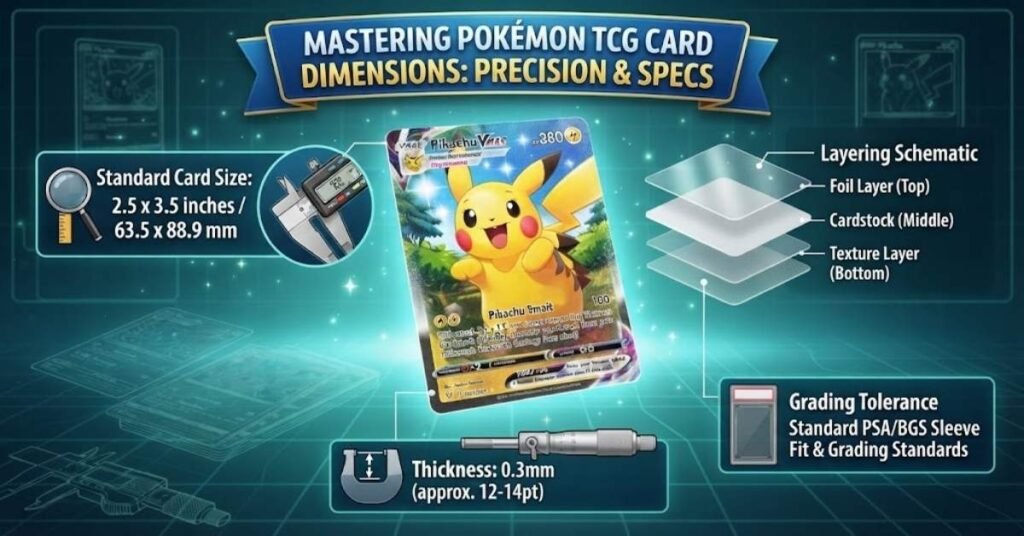 Standard Pokémon Card Size