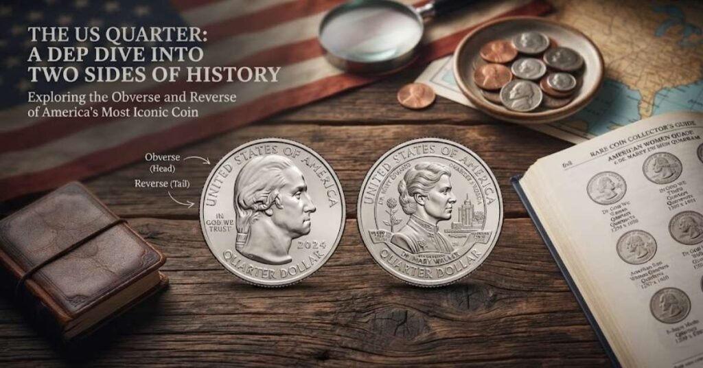 Two US Quarters Side by Side