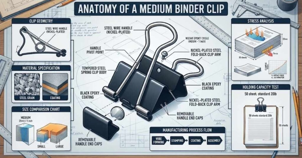 Medium Binder Clip