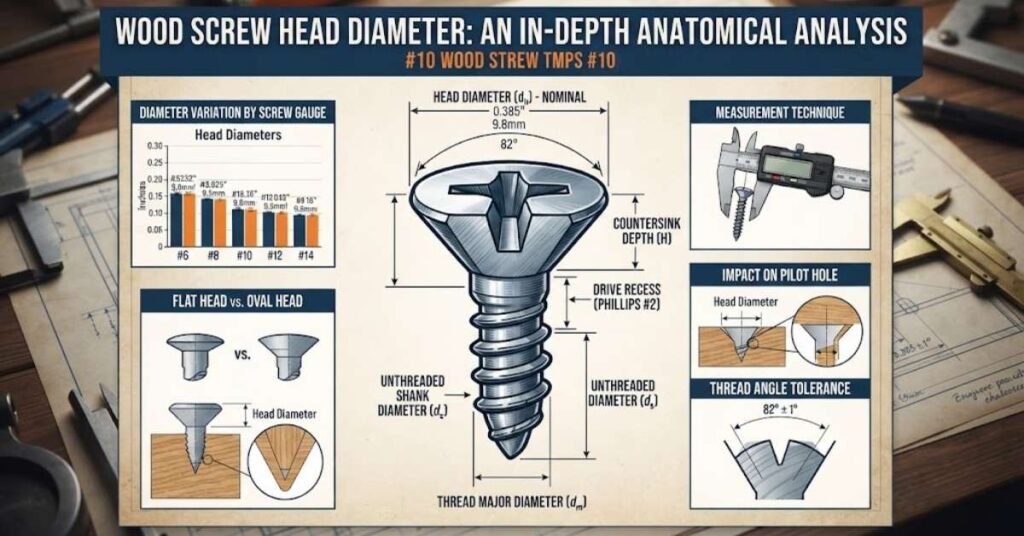 Wood Screw Head Diameter