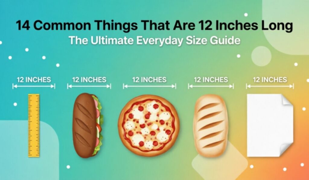 14 Common Things That Are 12 Inches Long (The Ultimate Everyday Size Guide)