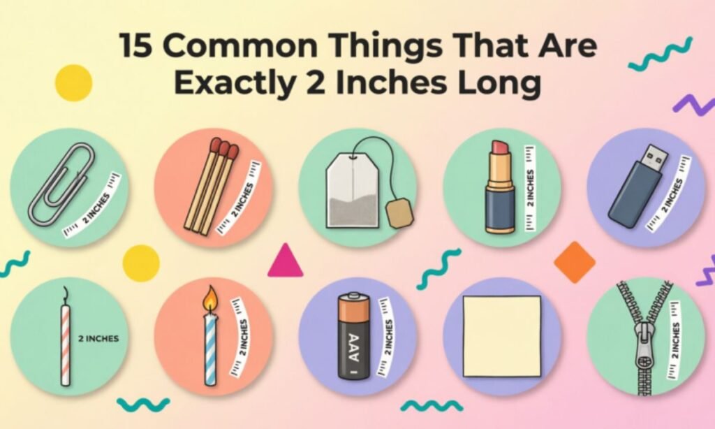 15 Common Things That Are Exactly 2 Inches Long